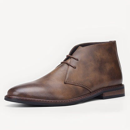 Kendrick - Botas de Cuero Clásicas para Hombres en Tallas Grandes