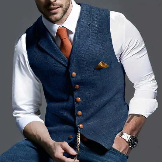 Jasper – Chaleco Vintage para Hombres