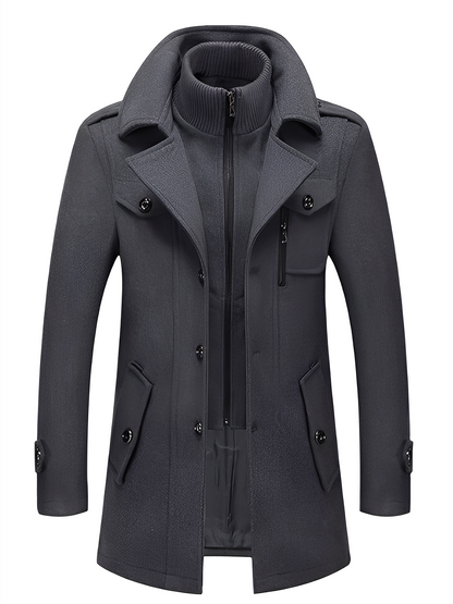 Brannon - Elegante gabardina para hombres