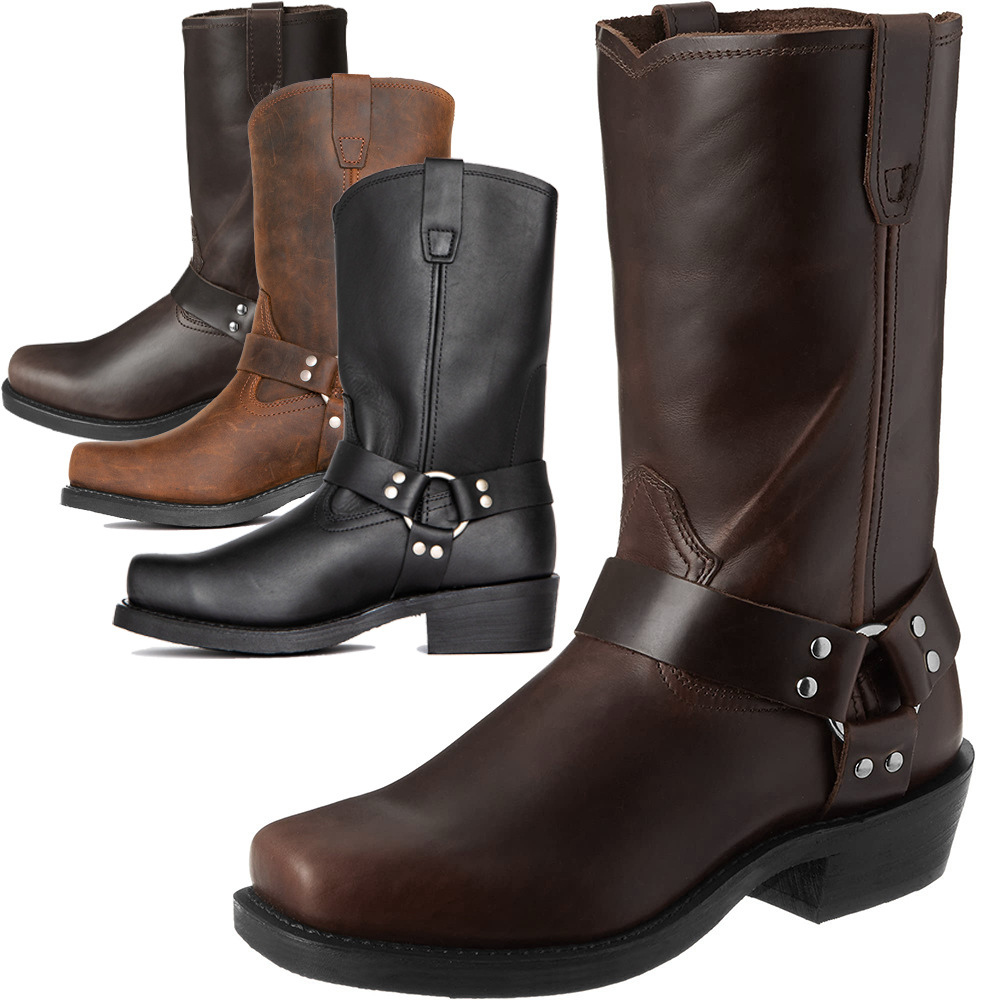 Crofton - Botas de Cuero Informal para Hombre