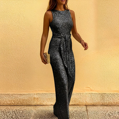 Victoria - Sofisticado Mono con Lentejuelas para Mujer