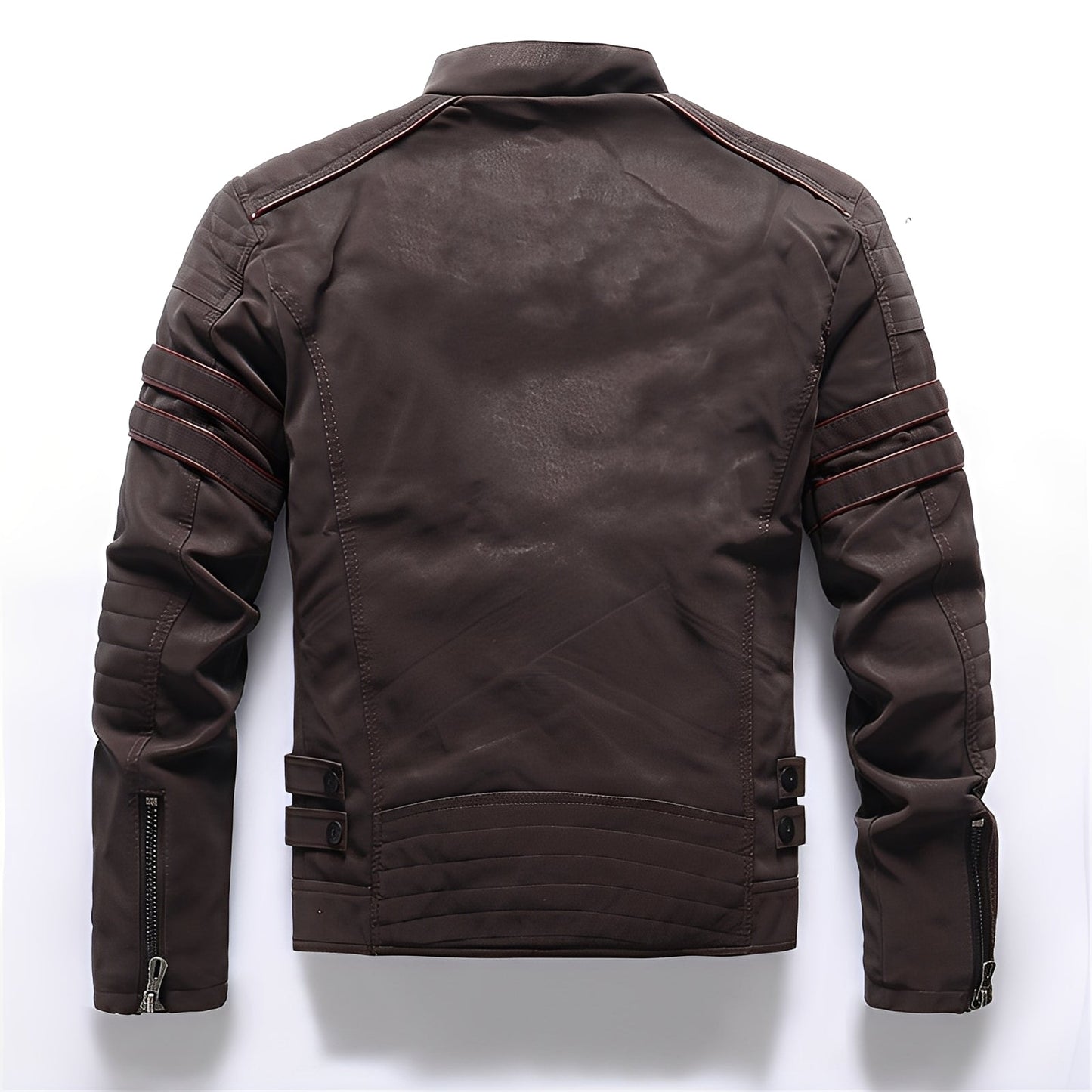 Dillan - Elegante chaqueta de cuero para moto para hombres
