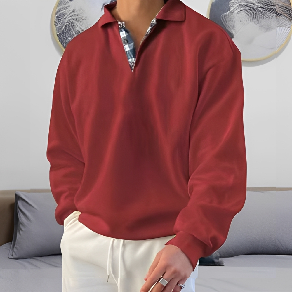 Colsen - Suéter Moderno para Hombre con Cremallera