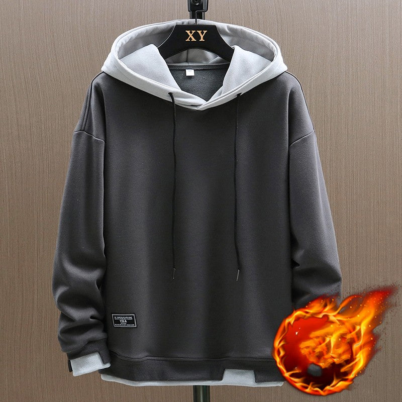 Braith - Sudadera simple y cálida para hombres