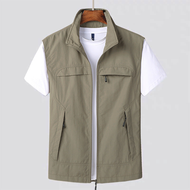 Marvin - Chaleco casual con bolsillos para hombres