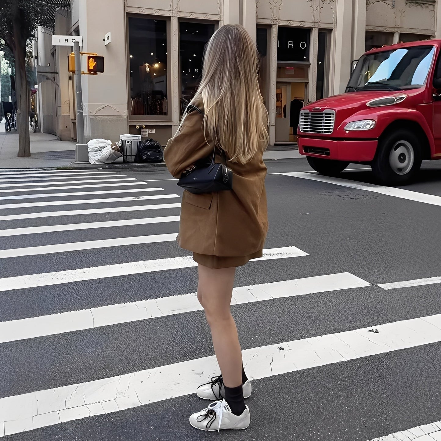 Ashlea - Blazer con Solapa y Falda Elegante para Mujeres