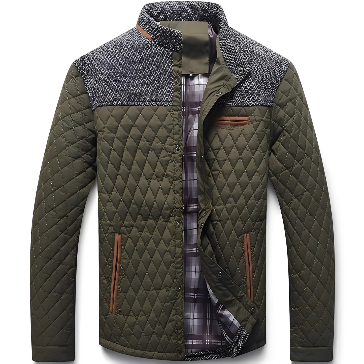 Alvin - Chaqueta abrigada y casual para hombres