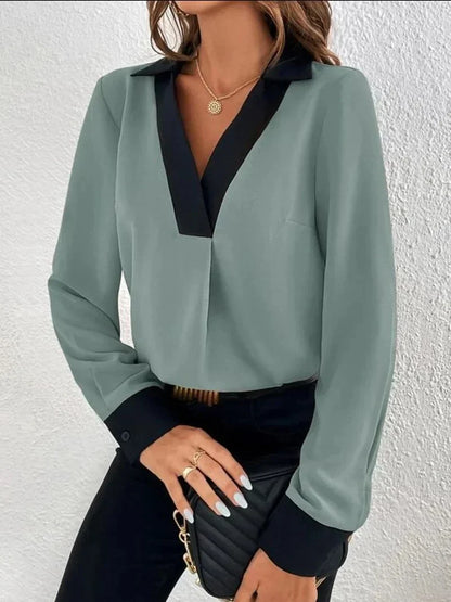 Nola – Elegante Blusa de Negocios