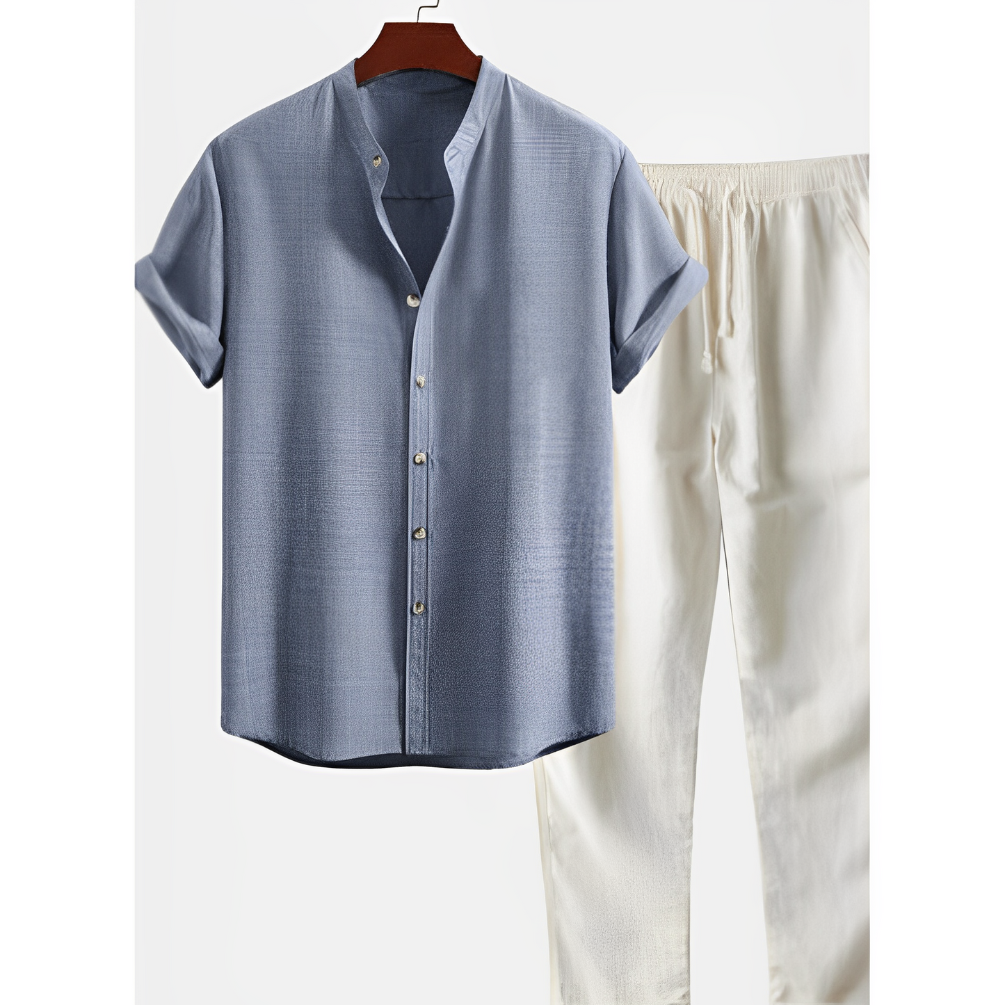 Phillip - Set de lino casual de verano para hombres