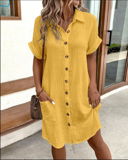 Clara – Vestido Camisa de Mujer