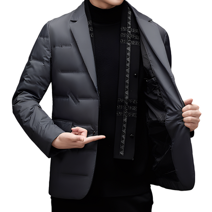 Andrew - Chaqueta de plumas moderna y cálida para hombres
