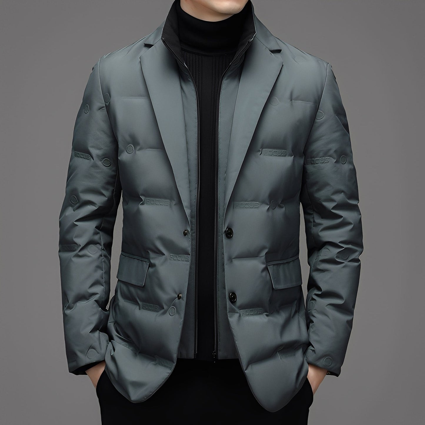 Darren - Chaqueta de plumas para hombres, informal y sofisticada