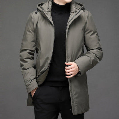 Gerrard - Chaqueta con capucha acolchada para hombres