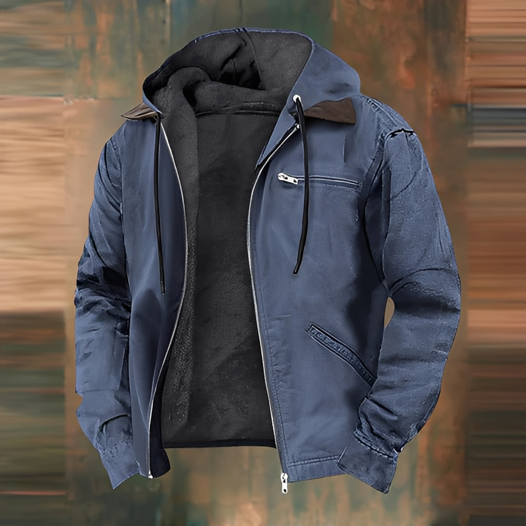 Dominique - Chaqueta de invierno cálida para hombre