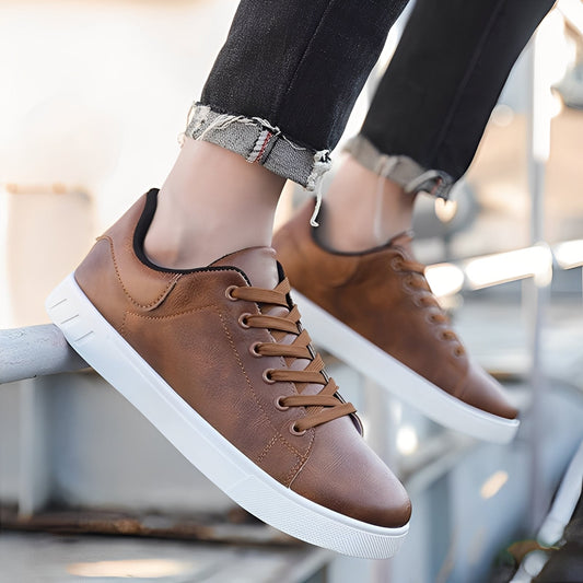 Jerome - Zapatos de cuero planos y elegantes para hombres