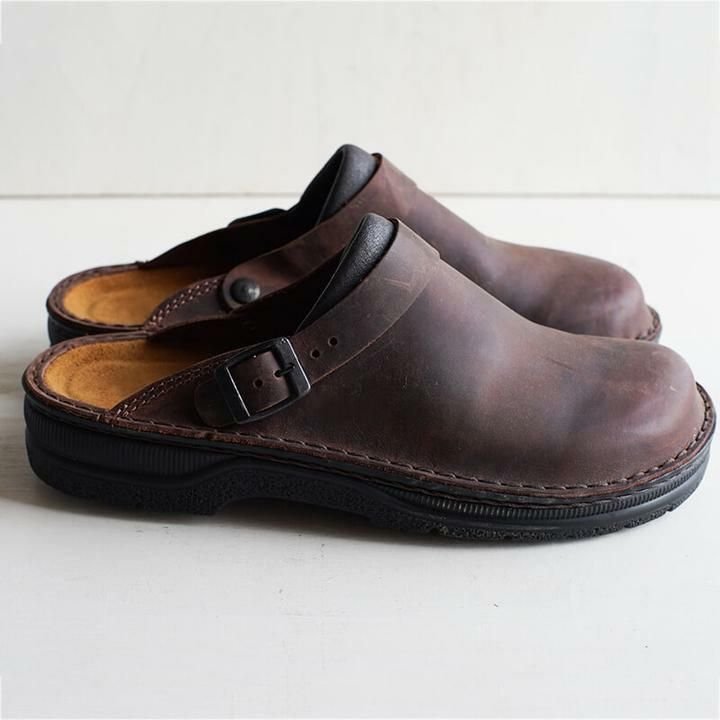 Yani – Pantuflas de Cuero Ortopédicas para Hombres
