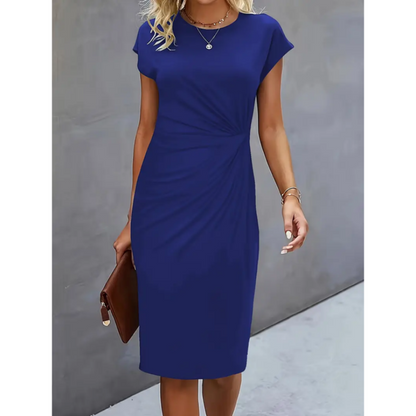 Elina – Vestido formal de mujer con mangas cortas