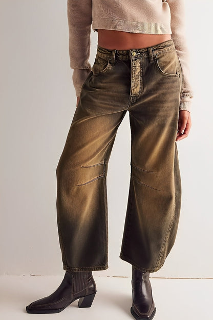 Jocelyn - Jeans anchos y cómodos para mujeres