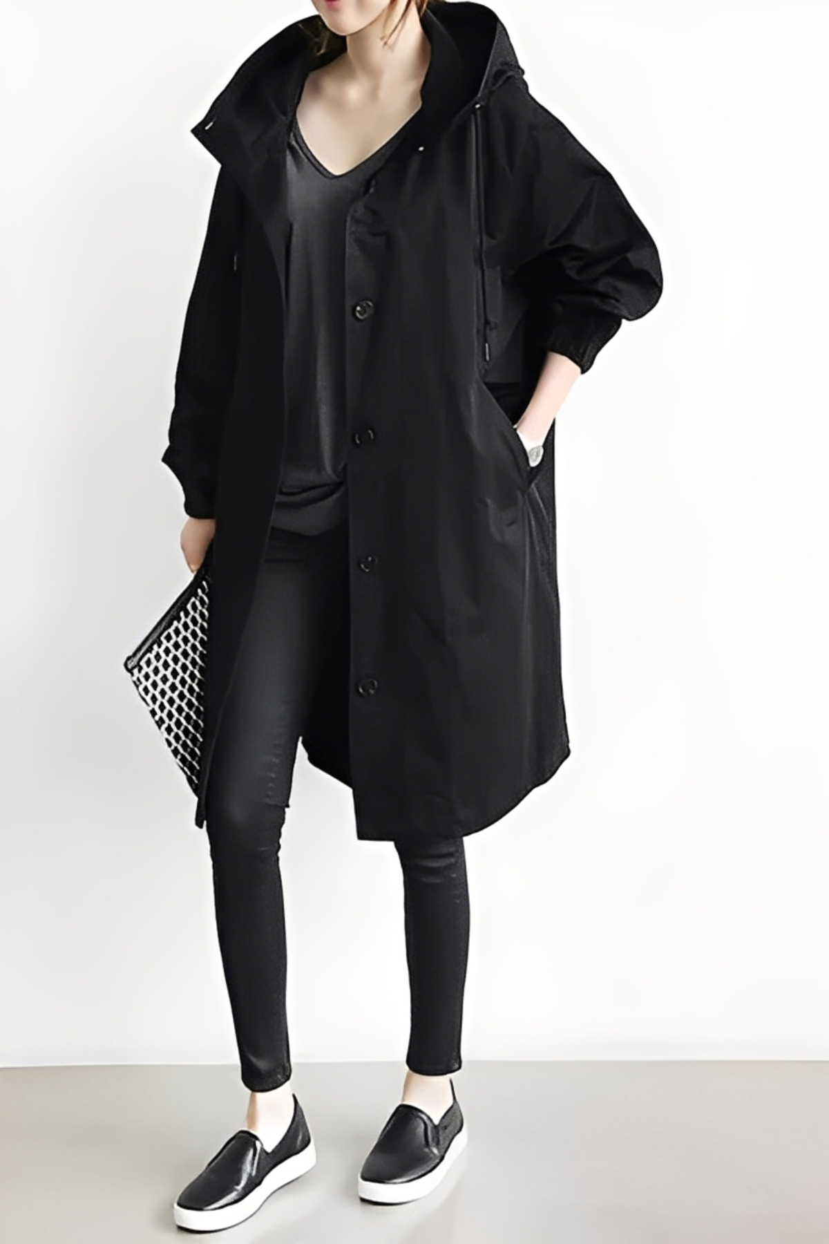 Evy - Gabardina ligera y con estilo para mujeres