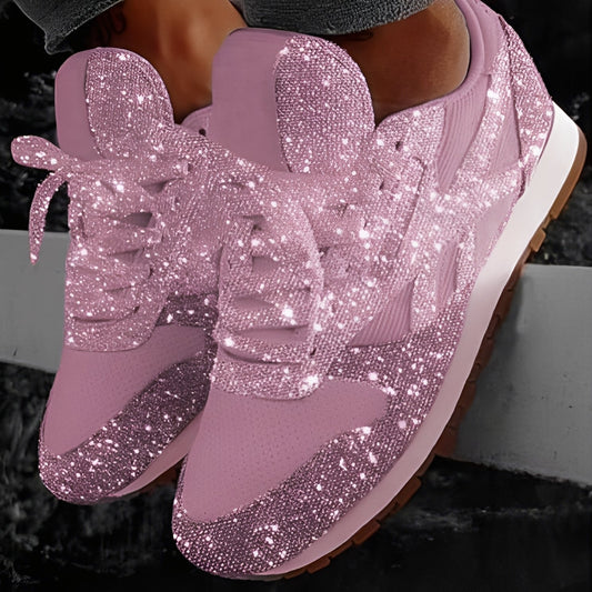 Kaycee - Brillantes, sneakers casuales Muffin para mujer