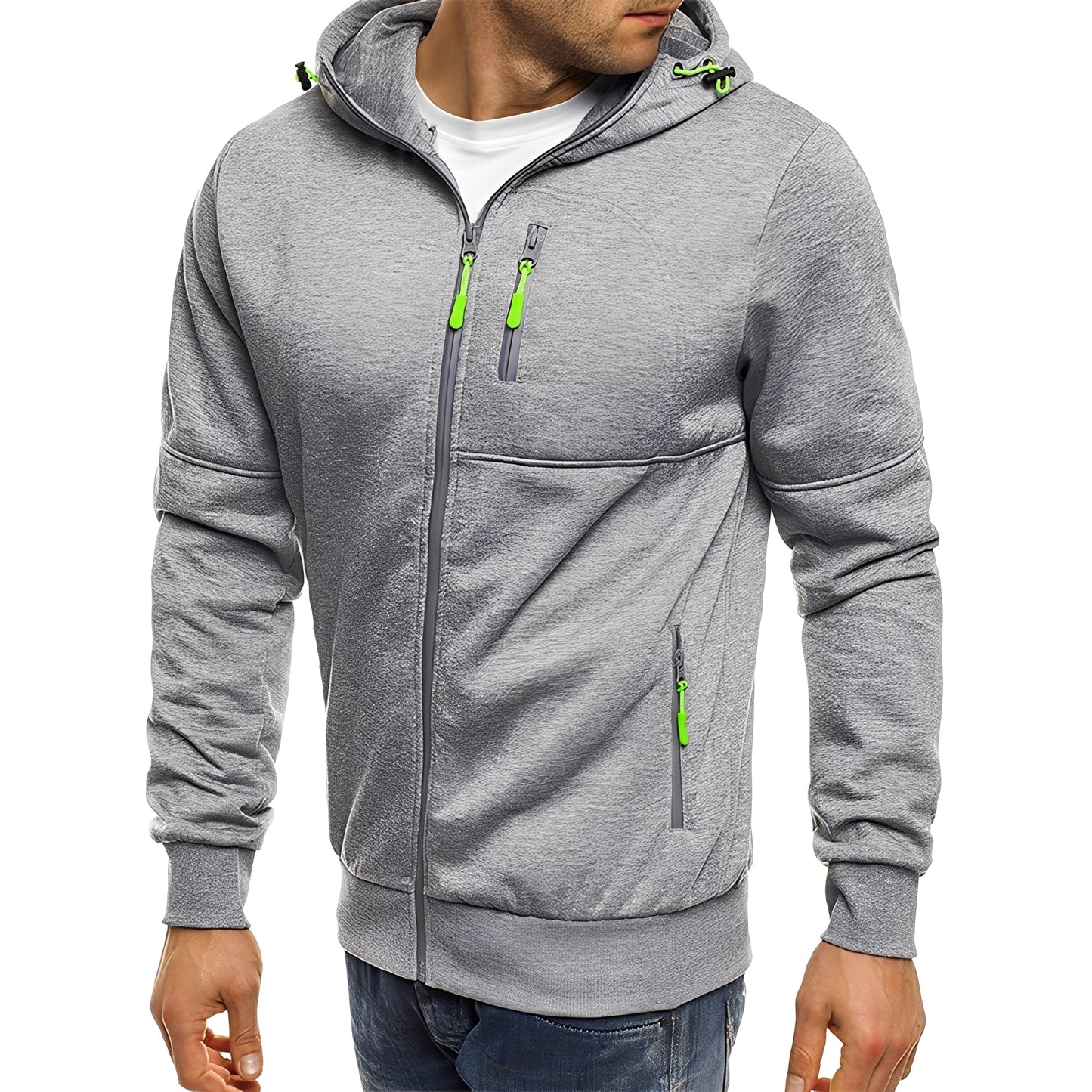 Lowell - Abrigo cómodo y elegante con capucha para hombres