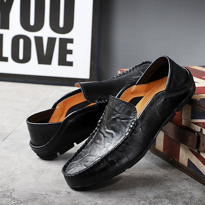 Edric - Zapatos formales de cuero cómodos para hombres
