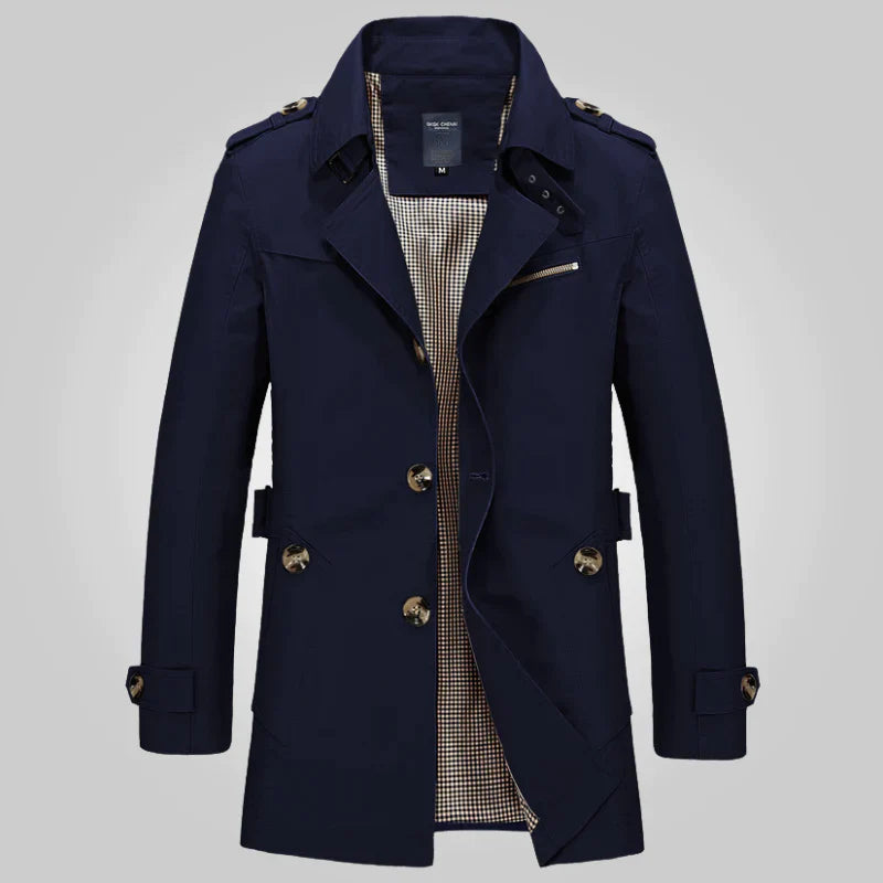 Ambrose – Trench atemporal y elegante