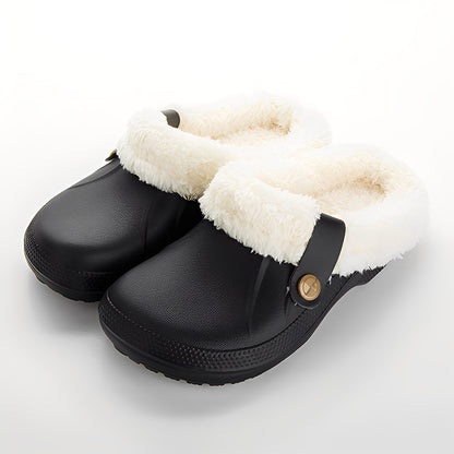 Melba - Zuecos cálidos con interior suave para mujeres