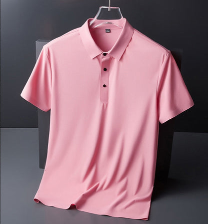 Malcom - Polo casual y fresco para hombres