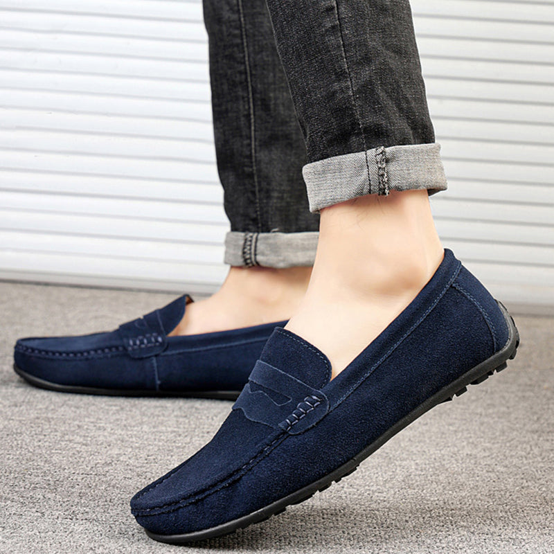 Gibson - Zapatillas retro de ante para hombres