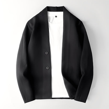 Nickolas - Suéter informal con botones para hombres
