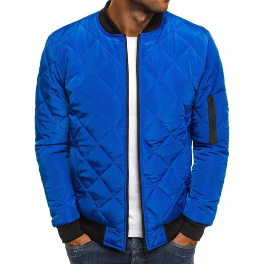 Romilly - Chaqueta ligera estilo bomber de algodón para hombres