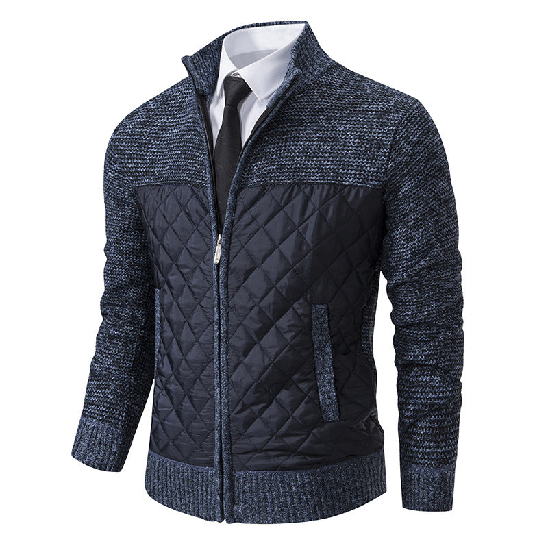 Denton - Chaqueta de sarga jacquard para hombres, elegante y acogedora