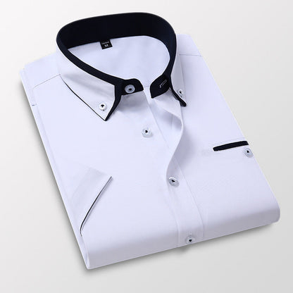 Gladwyn - Camisa Ajustada de Hombre para Uso Diario