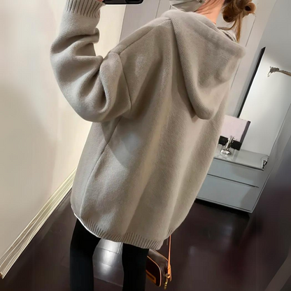 Sonrisa – Sudadera de capucha cálida y cómoda