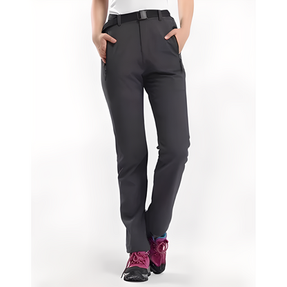 Rosanna - Pantalón grueso y elegante para mujeres, ideal para el aire libre