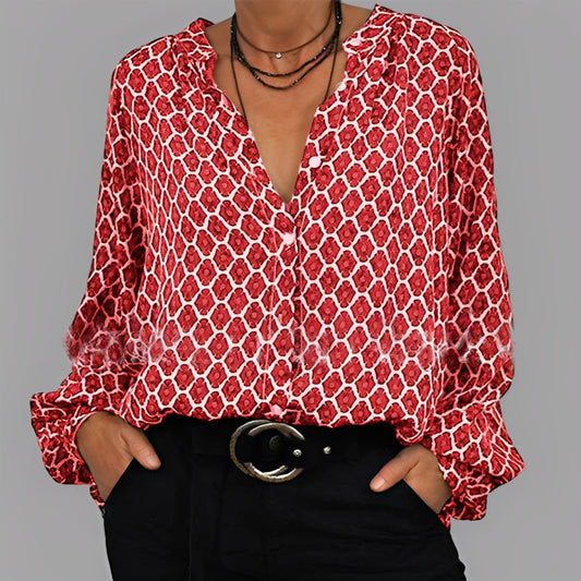 Angelle - Blusa suelta casual para mujeres