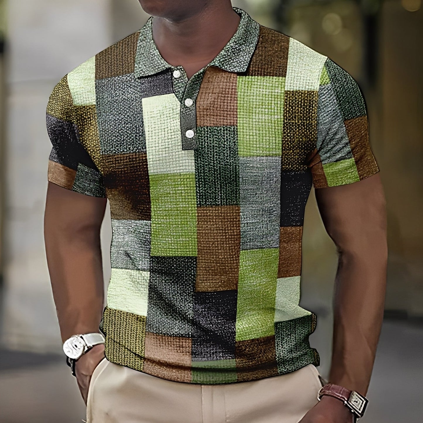 Reginald - Polo elegante y de colores para hombres