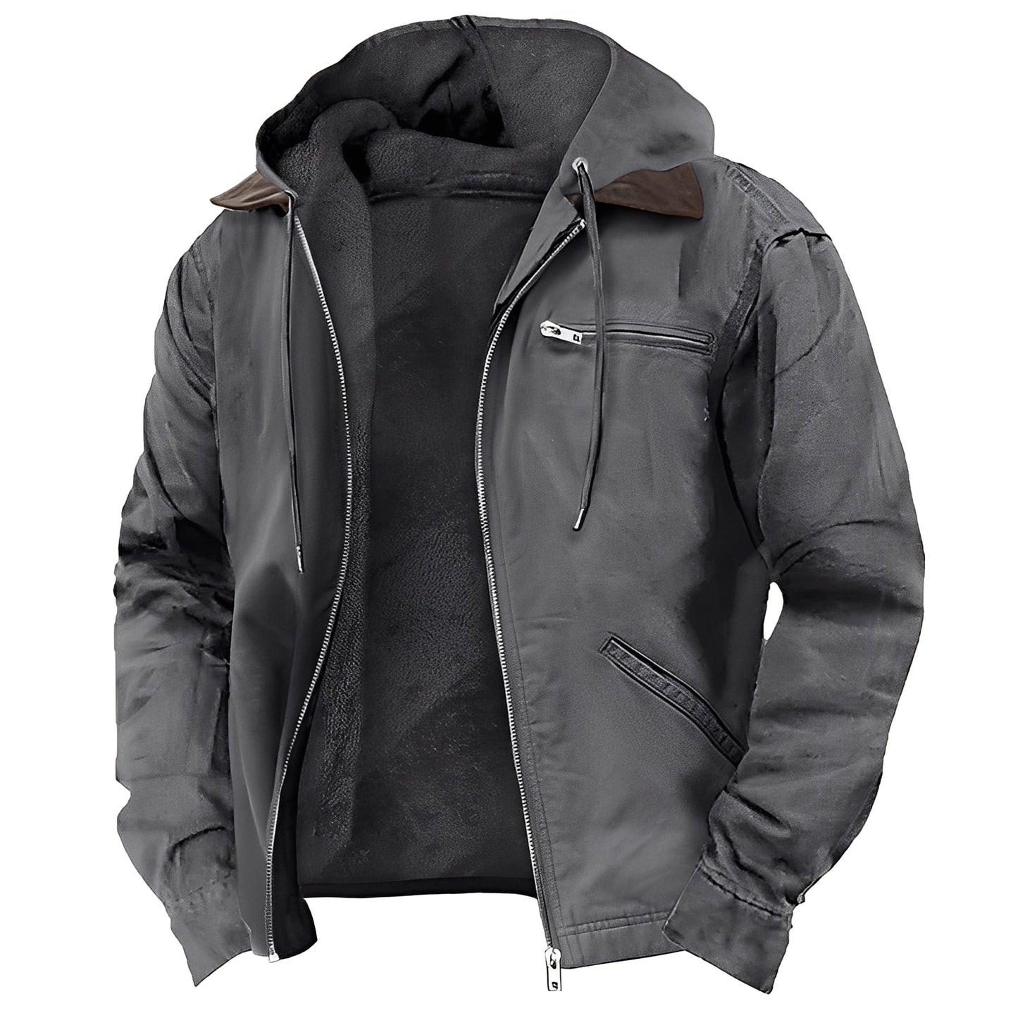 Daniel - Chaqueta informal con capucha para hombres