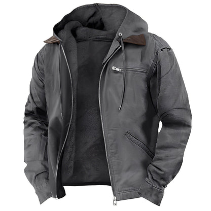 Daniel - Chaqueta informal con capucha para hombres