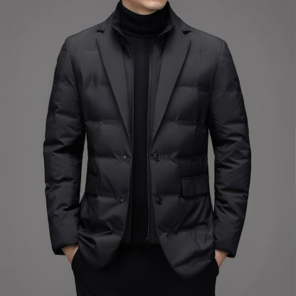 Darren - Chaqueta de plumas para hombres, informal y sofisticada