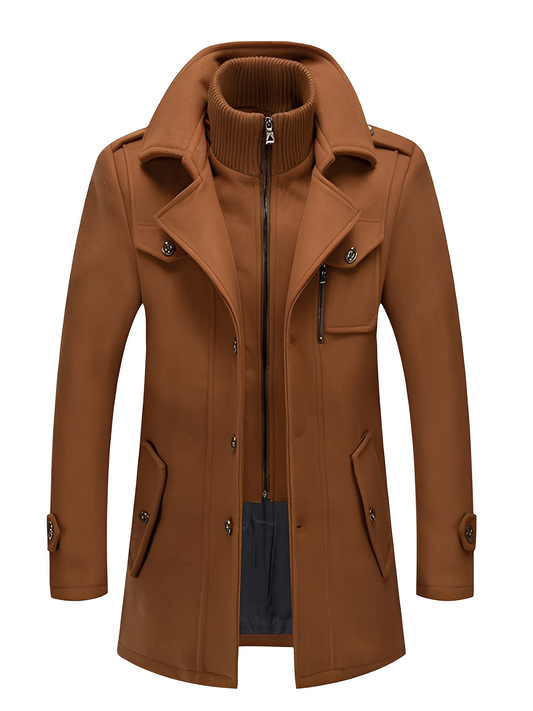 Brannon - Elegante gabardina para hombres