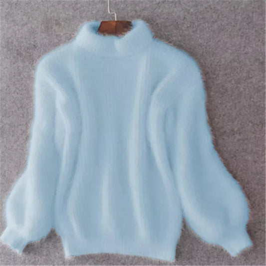 Brenda – Suéter clásico estilo angora