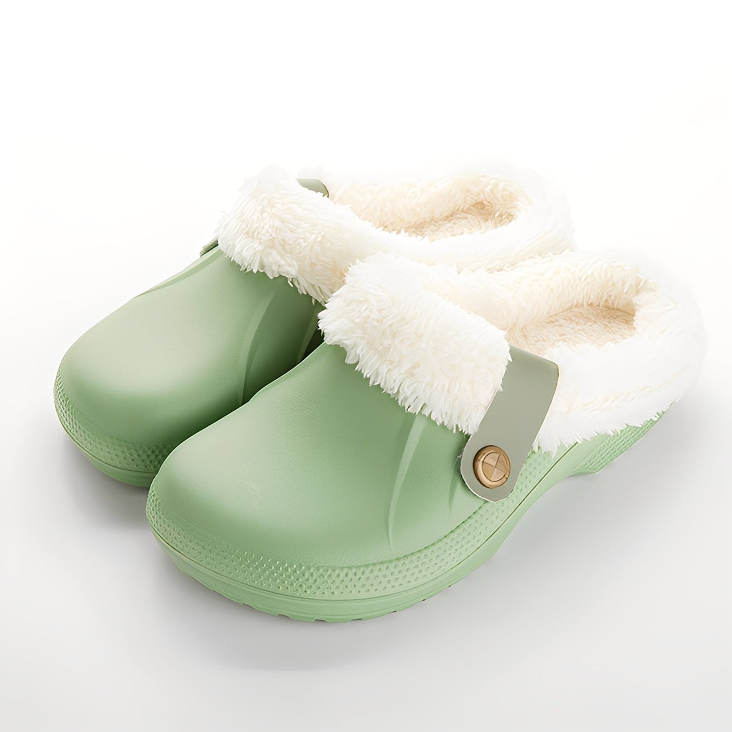 Melba - Zuecos cálidos con interior suave para mujeres