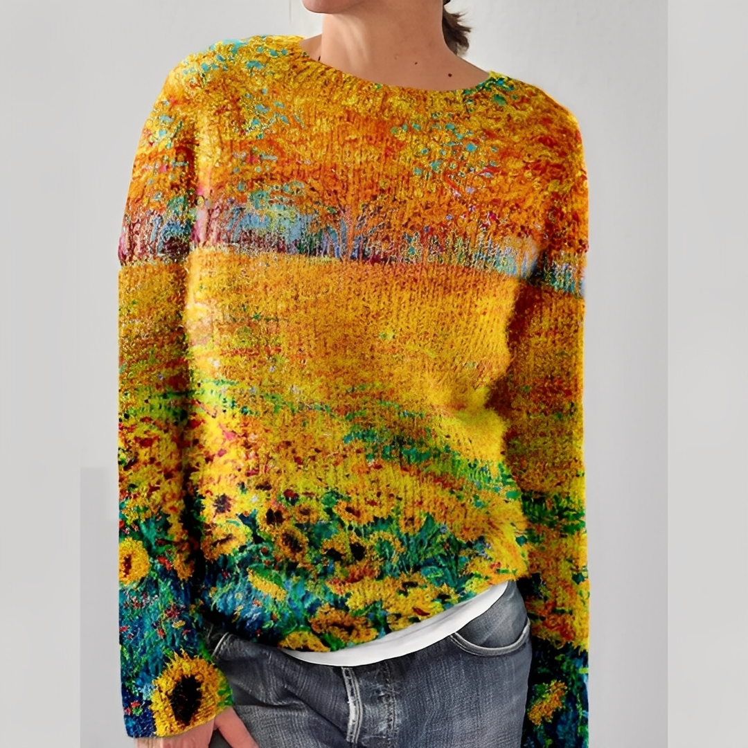 Liliane - Jersey de lana de invierno para mujer