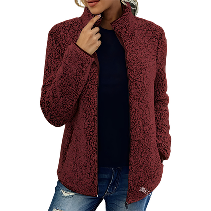 Alethea - Abrigo elegante de polar para mujer