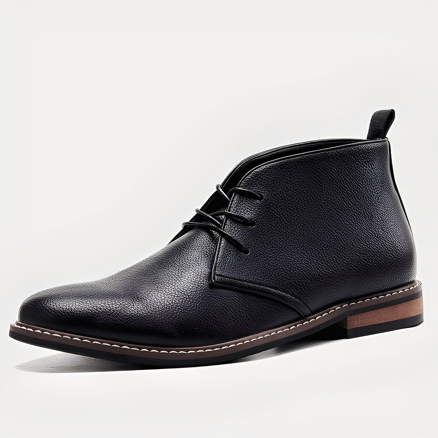 Kendrick - Botas de Cuero Clásicas para Hombres en Tallas Grandes