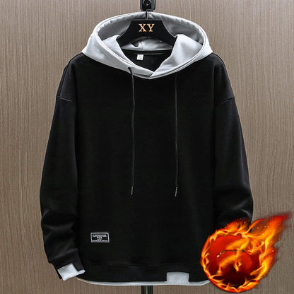 Braith - Sudadera simple y cálida para hombres