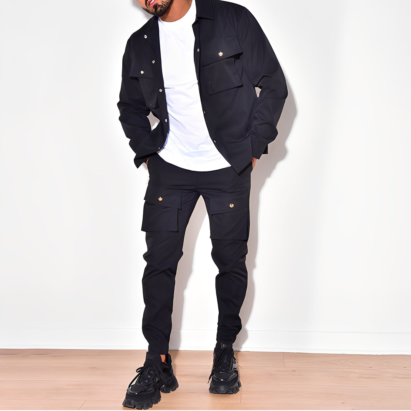 Neville - Elegante Traje Cargo para Hombres