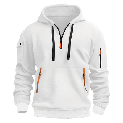 Cornell - Sudadera cómoda con cierre para hombres